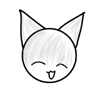 Sticker Котик ❤ - 5