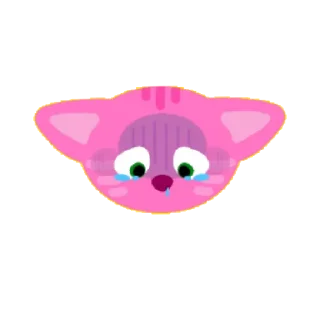 Sticker котик гейзер - 0