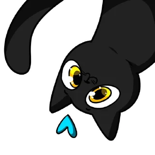 Sticker Котик Кузя - 4