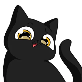 Sticker Котик Кузя - 2