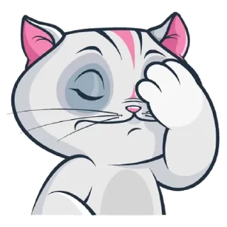 Sticker Весёлый Кот - 7