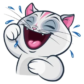 Sticker Весёлый Кот - 8