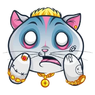 Sticker Весёлый Кот - 4