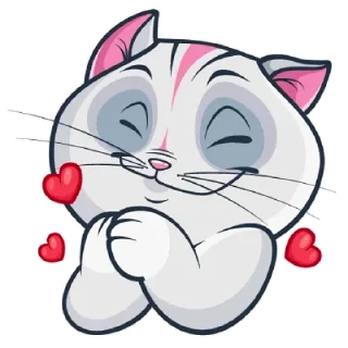 Sticker Весёлый Кот - 11