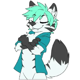 Sticker Kourii the Tigerfox (@KouriiRaiko 🐯🦊) - 1