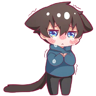 Стикер Коуки-кун @Nyasticks - 11