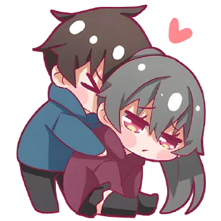 Стикер Коуки-кун @Nyasticks - 1