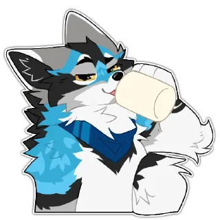 Sticker Kodi! Coyote and FOX! - 1