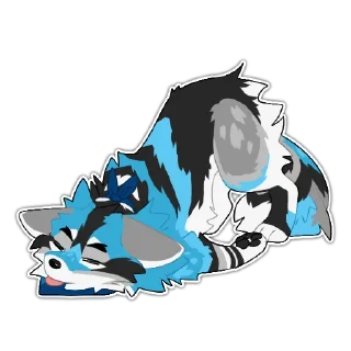 Sticker Kodi! Coyote and FOX! - 3
