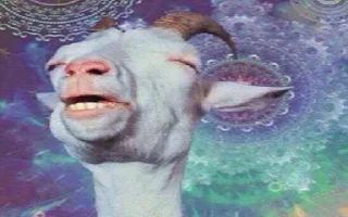 Стикер Goat @stickersb2b - 5