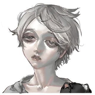 Sticker Красивый мальчик @Nyasticks - 11