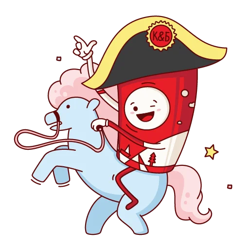 Sticker Красное&Белое - 10