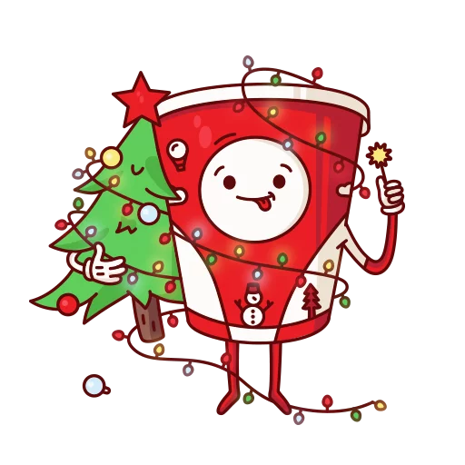 Sticker Красное&Белое - 8