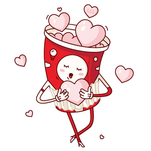 Sticker Красное&Белое - 6