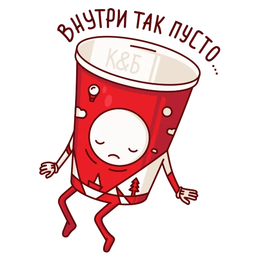 Sticker Красное&Белое - 4