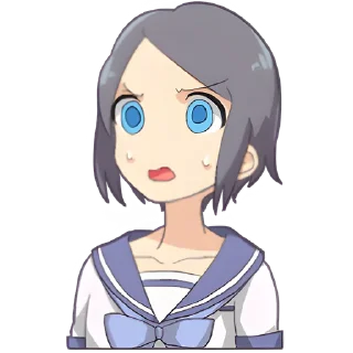 Стикер Кринжовая тян @Nyasticks - 11