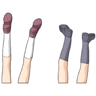 Стикер Кринжовая тян @Nyasticks - 3