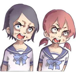 Стикер Кринжовая тян @Nyasticks - 5