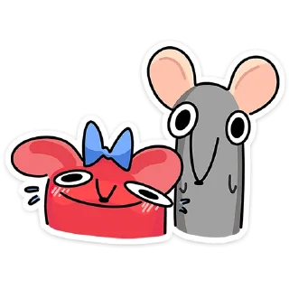 Стикер Крис и Кристина by @stickers_from_vk - 3