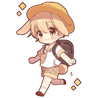 Sticker Кролик-кун @Nyasticks - 5