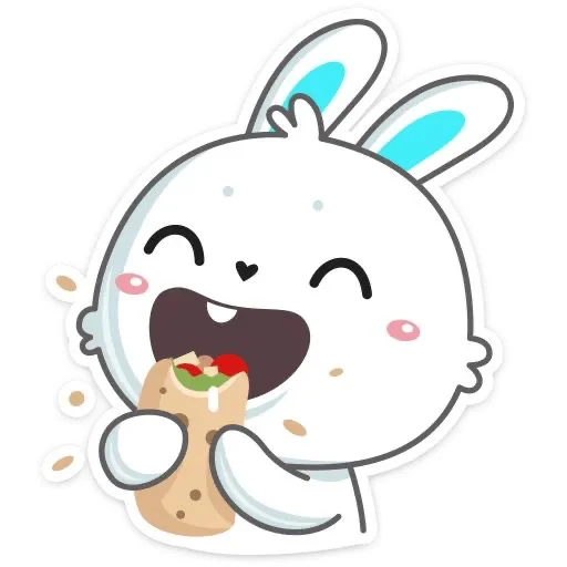 Sticker Кролик Гоша - 9