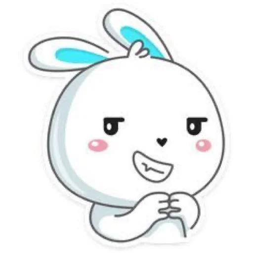 Sticker Кролик Гоша - 5