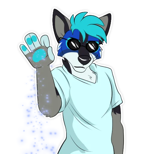 Sticker Krona_Wolf - 1