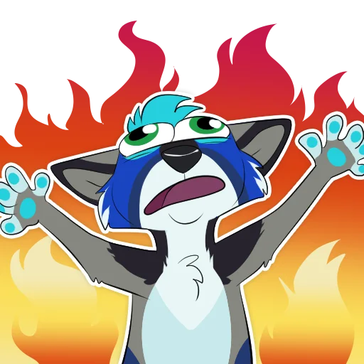 Sticker Krona_Wolf - 1