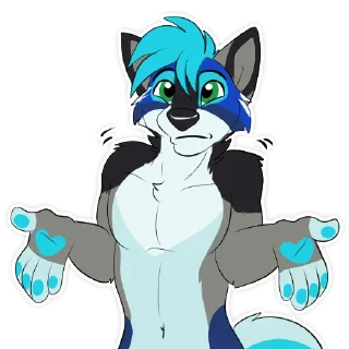 Sticker Krona Wolf - 5