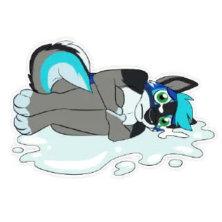 Sticker Krona Wolf - 11