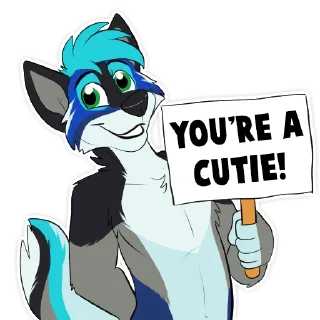 Sticker Krona Wolf - 8