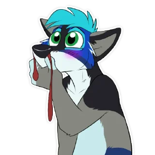 Sticker Krona Wolf - 7