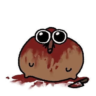 Стикер КРОТЬ! - 9