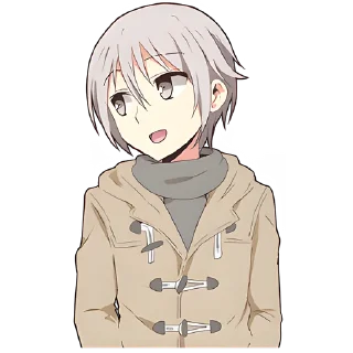 Стикер Крутой Аниме-кун @Nyasticks - 5