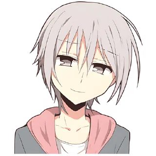 Стикер Крутой Аниме-кун @Nyasticks - 10