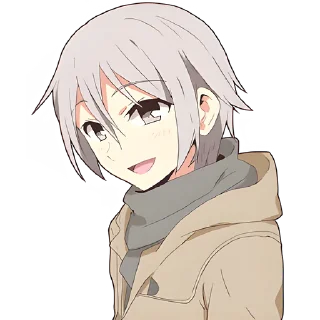 Стикер Крутой Аниме-кун @Nyasticks - 11