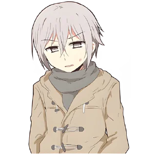 Стикер Крутой Аниме-кун @Nyasticks - 7