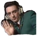 Человек наушники эскиз