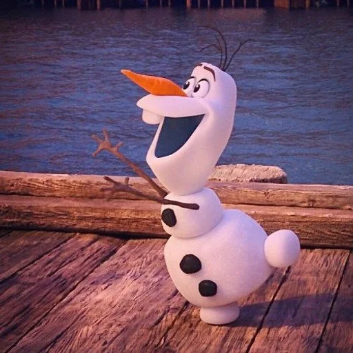 игрушка мультфильм снеговик