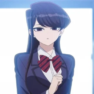 Sticker Komi-san wa, Komyushou desu @StickersofAnime - 0