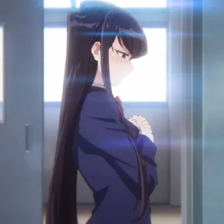 Sticker Komi-san wa, Komyushou desu @StickersofAnime - 1