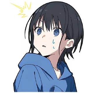 Стикер Кудере-кун @nyasticks - 6