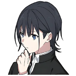 Стикер Кудере-кун @nyasticks - 4