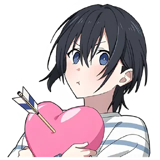 Стикер Кудере-кун 2 @Nyasticks - 6