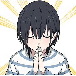 Стикер Кудере-кун 2 @Nyasticks - 1