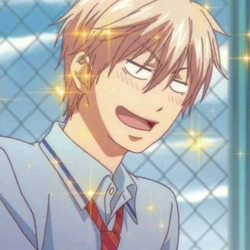 anime cartoon human face