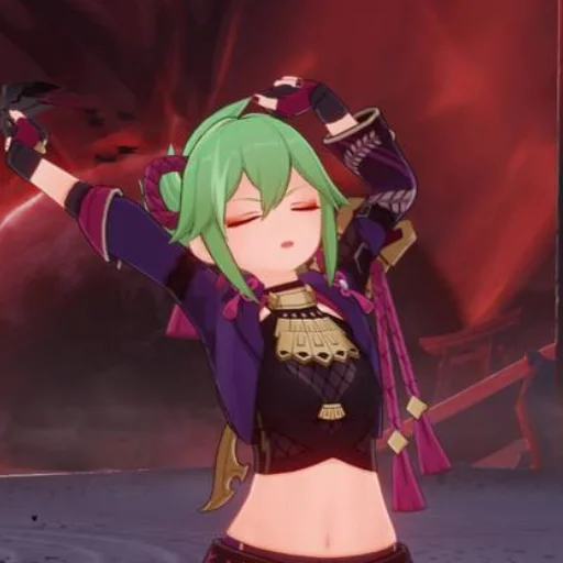 Sticker Kuki Shinobu🍆 - 4