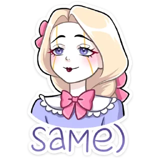 Стикер Кукла Алиса @Nyasticks - 10