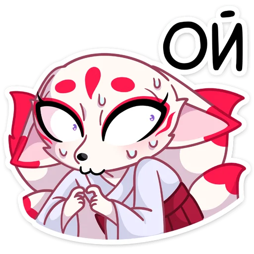 Sticker Кумико @nyasticks - 11