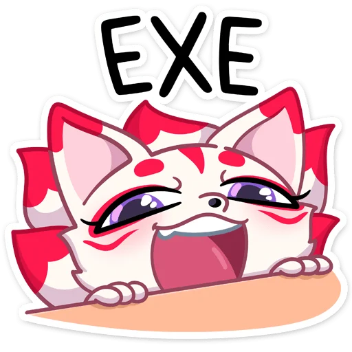Sticker Кумико @nyasticks - 9